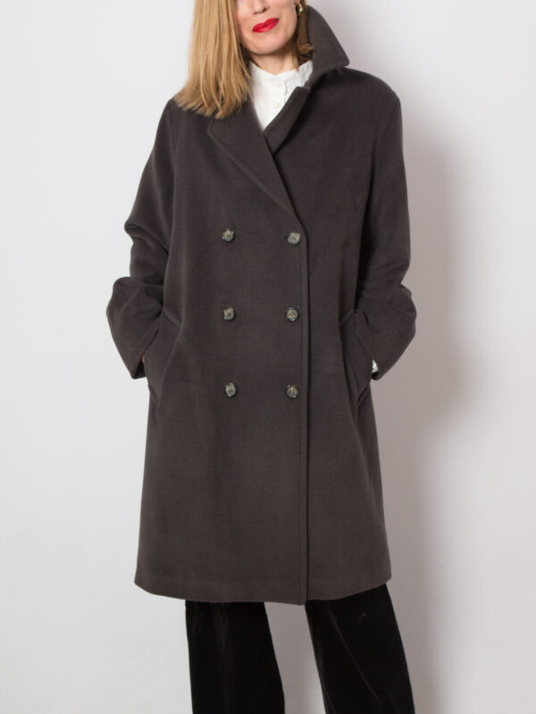 Vintage MARELLA 90s Double Breasted Overcoat - Image 6