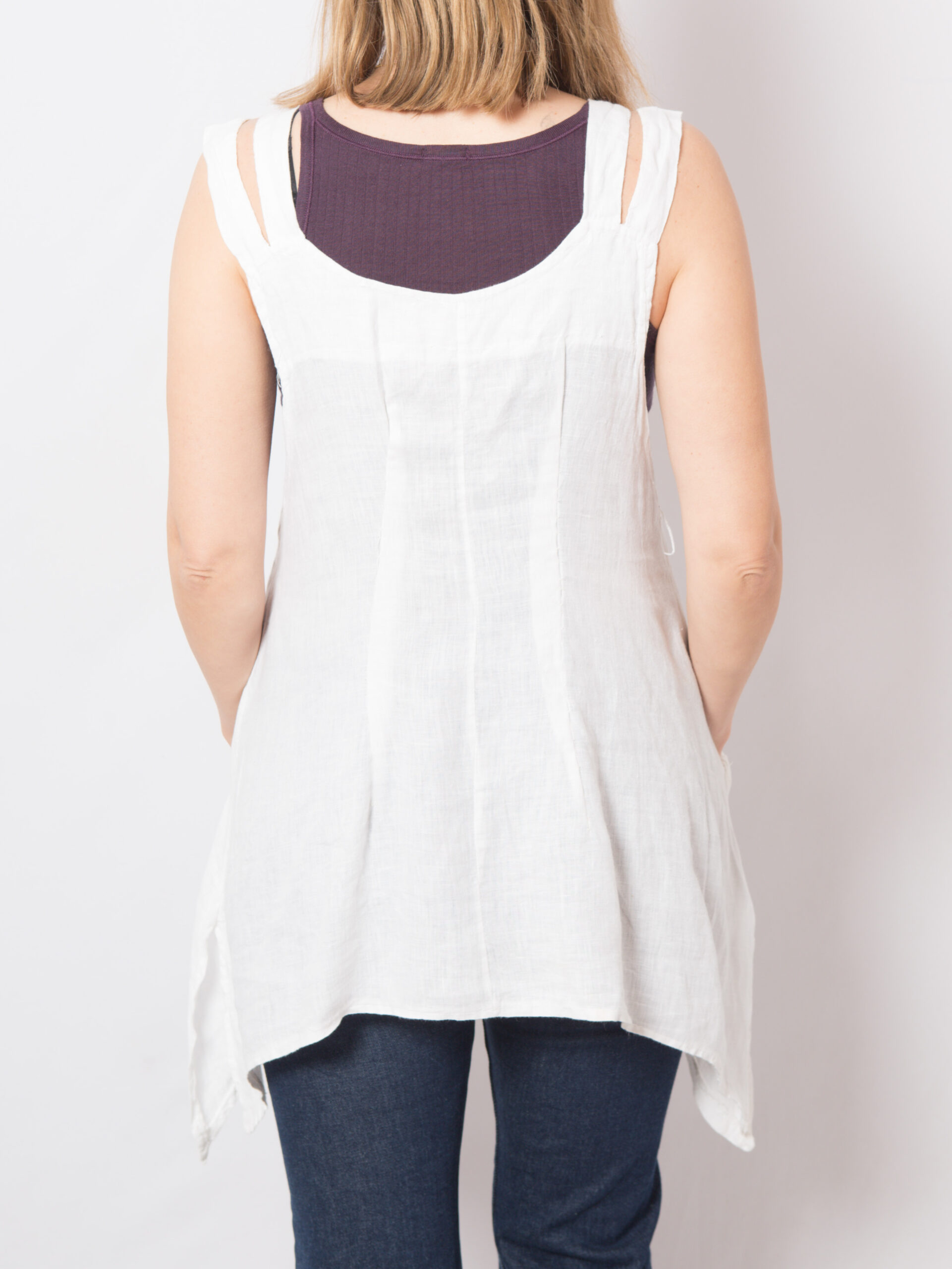 Vintage Linen Tunic Top Vintage Linen Tunic Top - Image 4