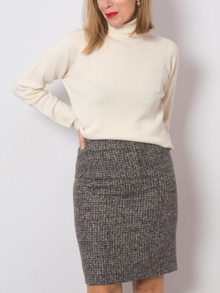 JIL SANDER Cashmere Mini Skirt