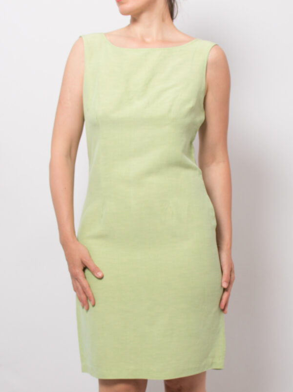 Vintage i Blues Sheath Silk Dress