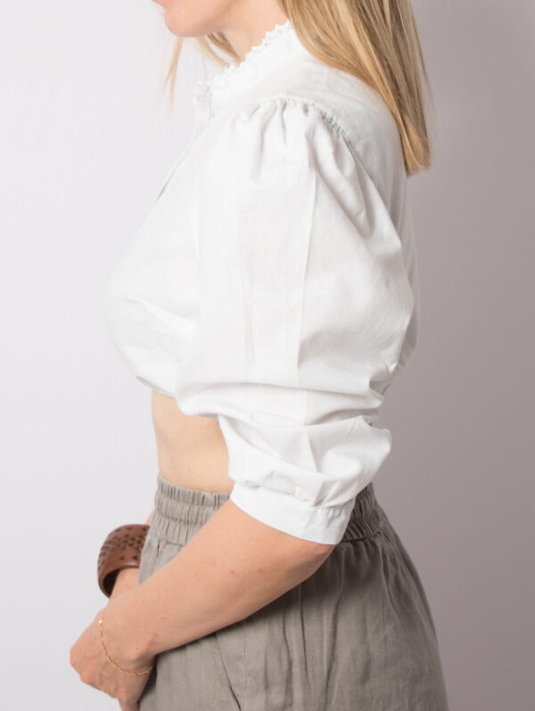 RARE Vintage Cropped Dirndl Crop Folk - Image 5