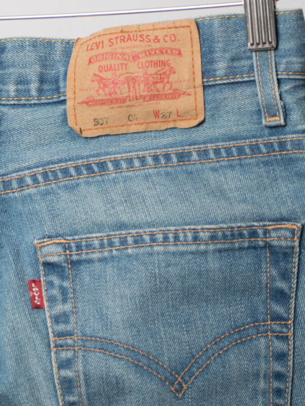 Vintage Levi’s 507 Bootcut Jeans W27 - Image 6