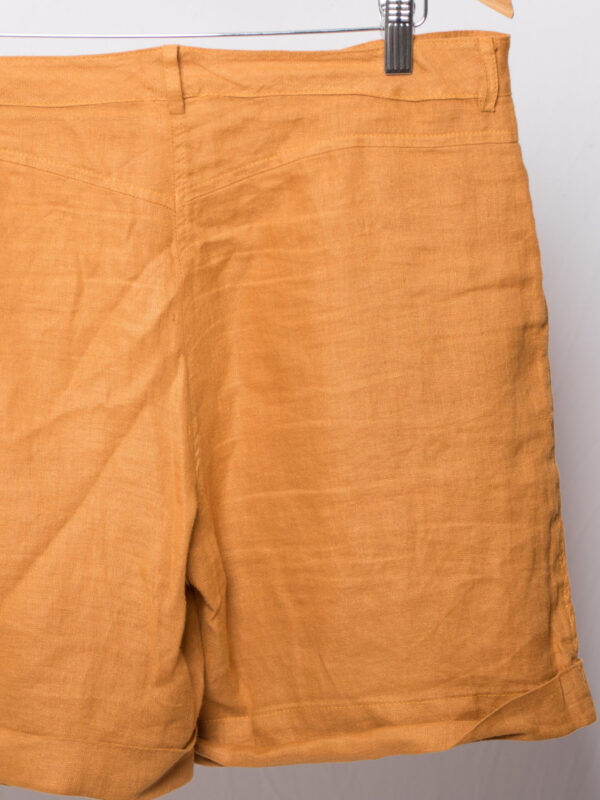 Vintage Linen Shorts with Pockets - Image 7