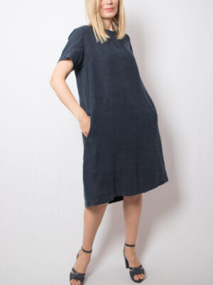 Vintage Oversized Linen Dress