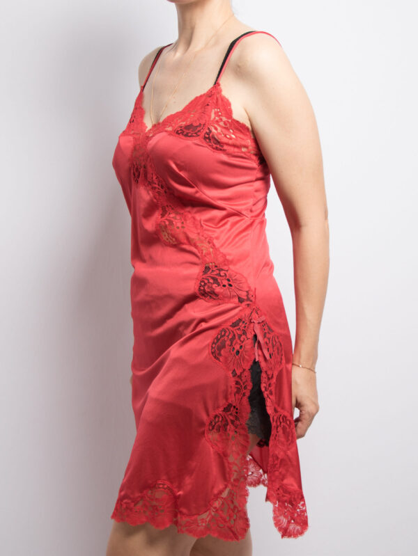 Vintage Red Full Slip