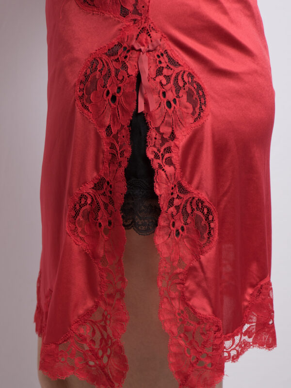 Vintage Red Full Slip - Image 3