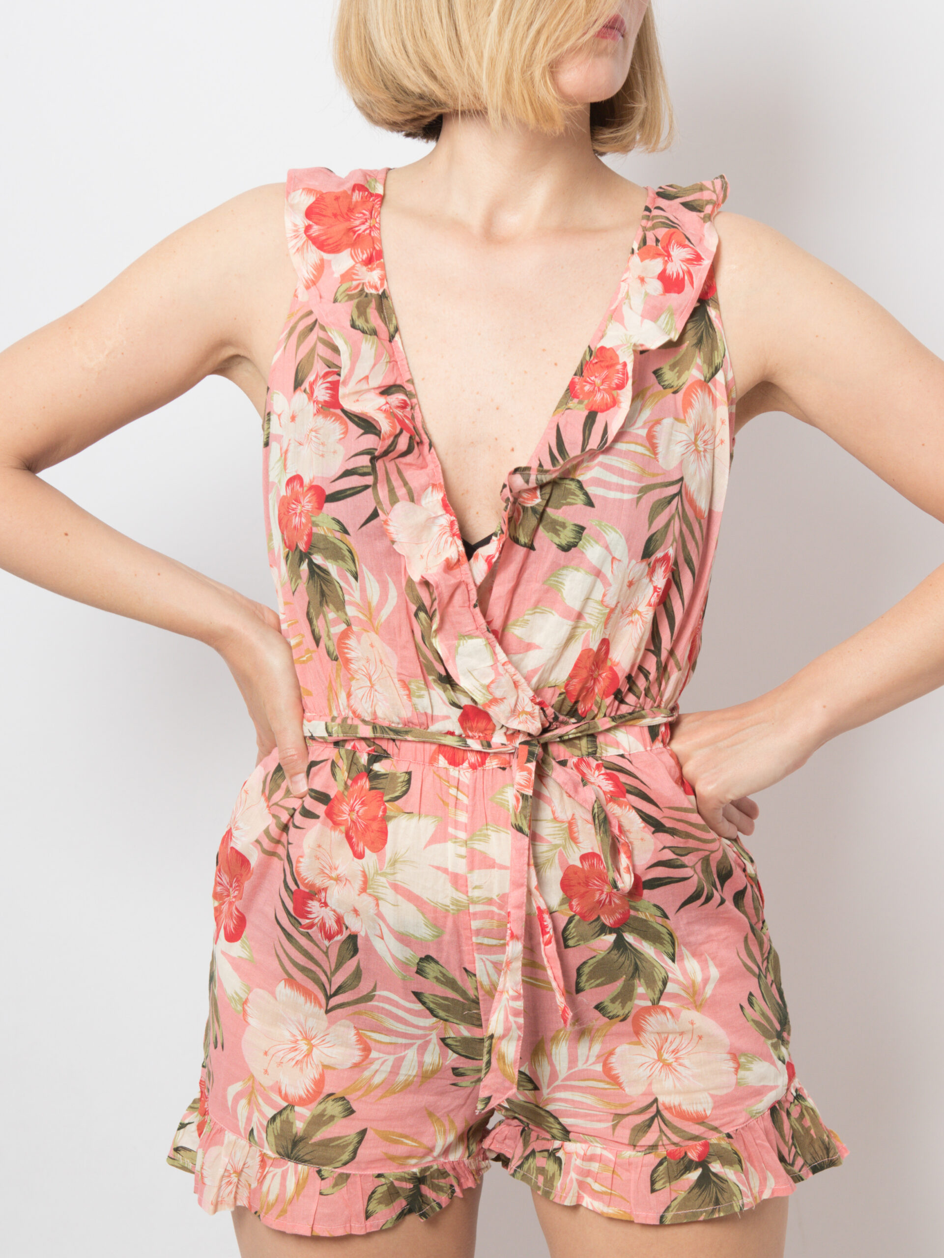 Dorothy Perkins Vintage Floral Jumpsuit Dorothy Perkins Vintage Floral Jumpsuit - Image 6