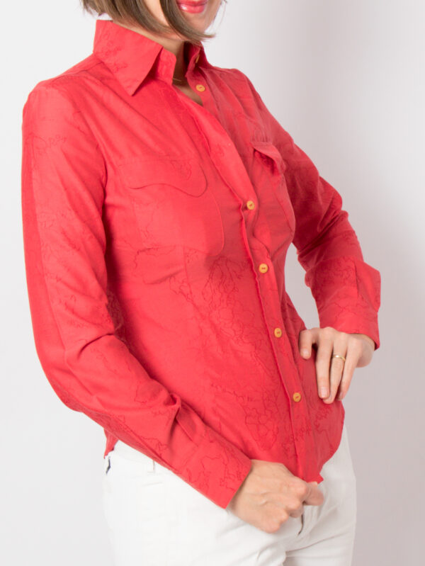 Alviero Martini Red Shirt - Image 5
