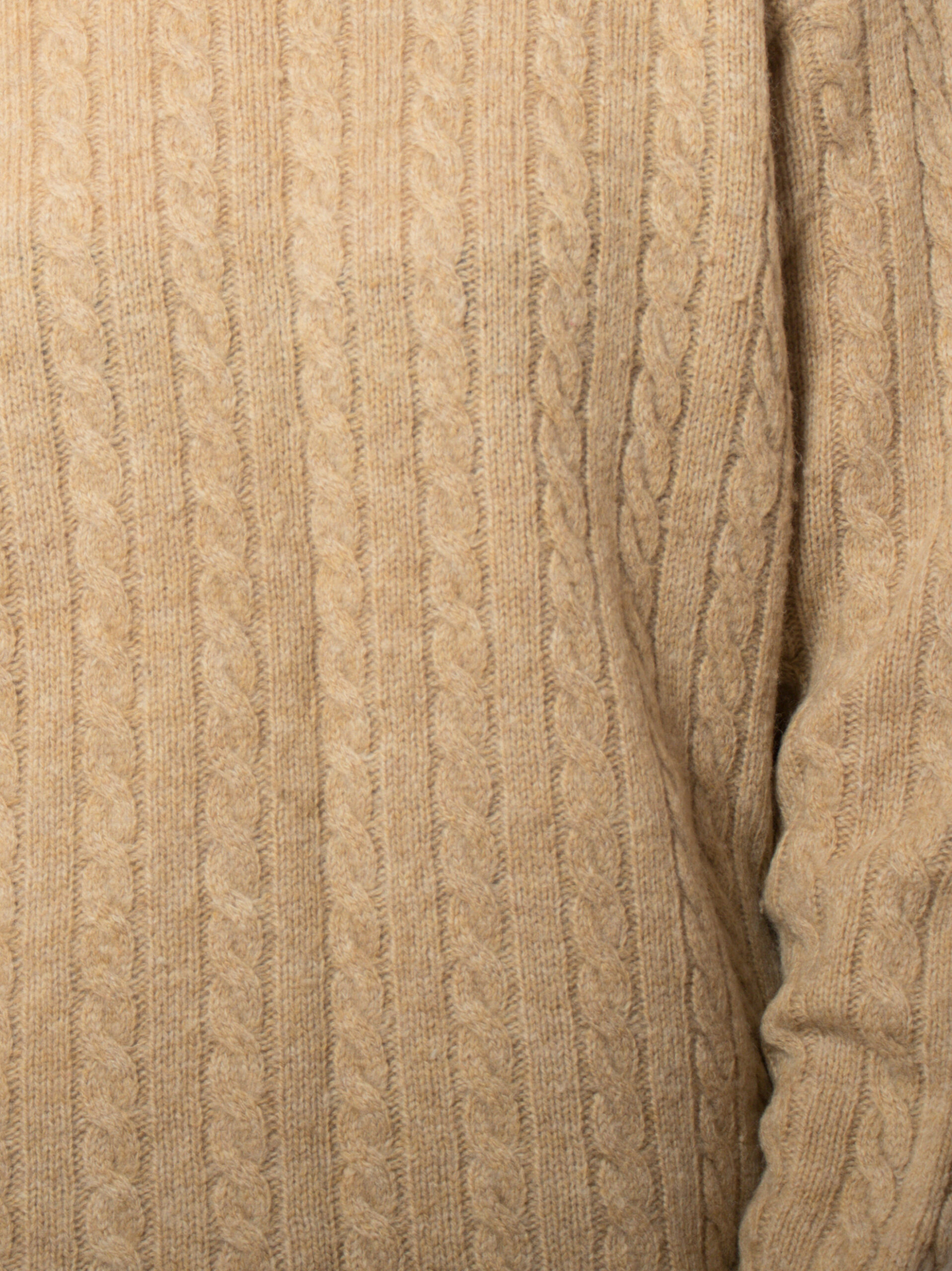 Vintage Cable Knit Sweater Men Vintage Brown Wool Cable Knit Sweater Men Comfy Large Size Gift for Boyfriend Husband