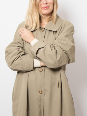 90s Oversized Trench Coat Marina Rinaldi