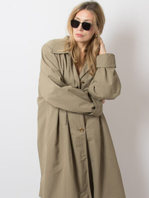 90s Oversized Trench Coat Marina Rinaldi