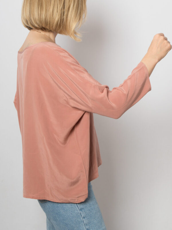 Oversized Silk Top TOUPY Paris - Image 4