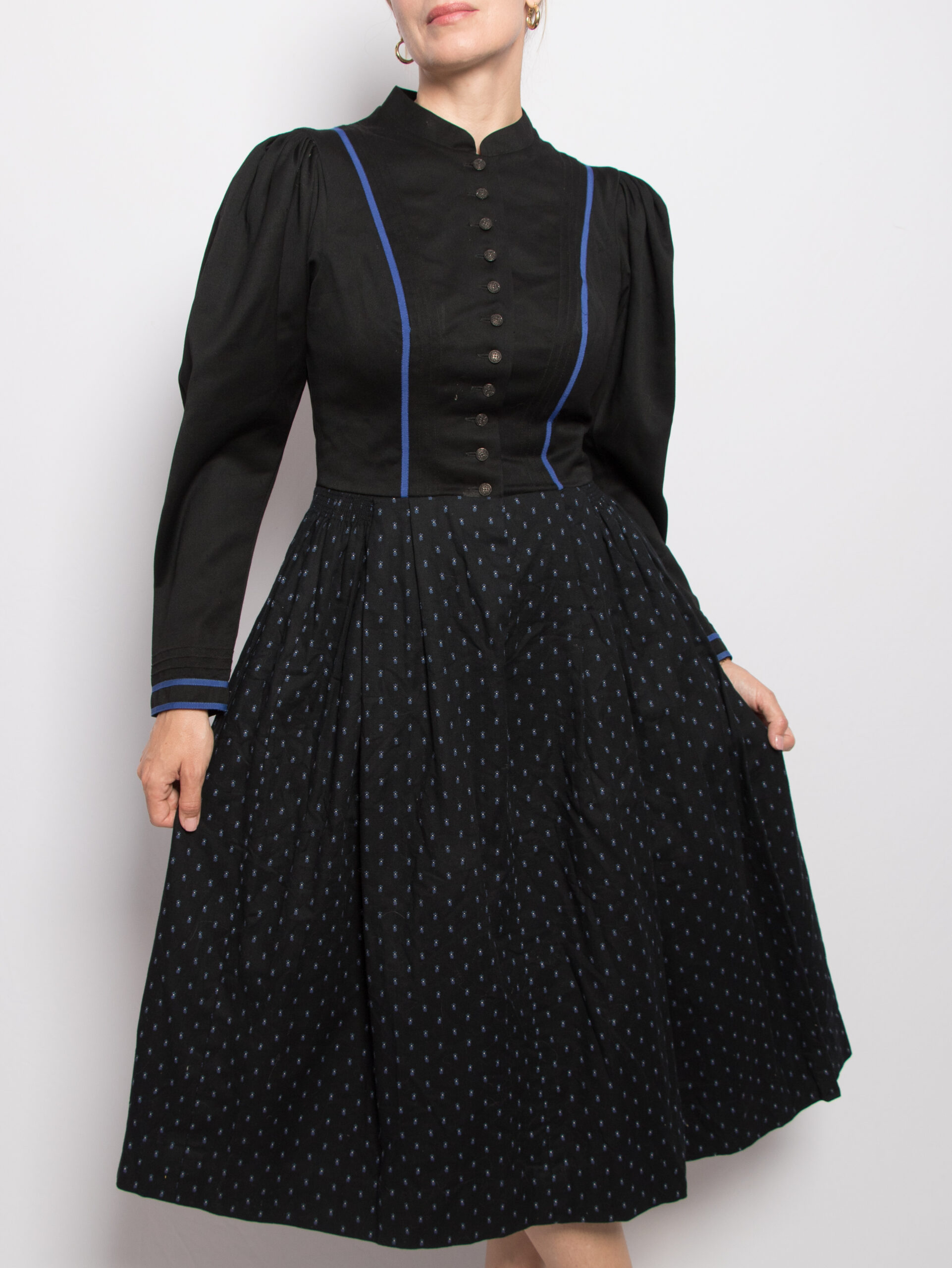 Sportalm Wool Cashmere Dirndl Dress Sportalm Wool Cashmere Dirndl Dress