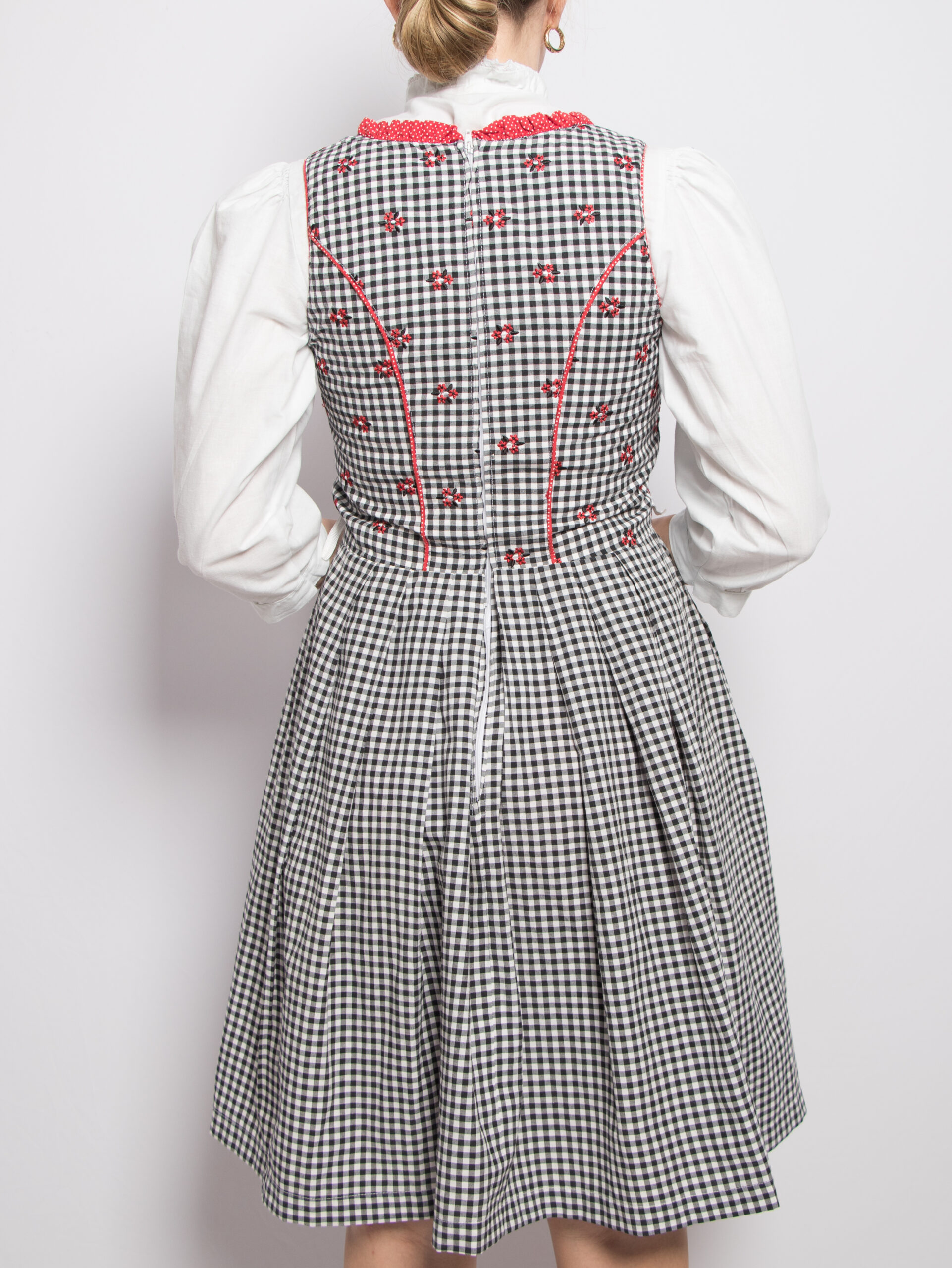 Vintage Cottagecore Folk Dirndl Dress Vintage Cottagecore Folk Dirndl Dress - Image 5