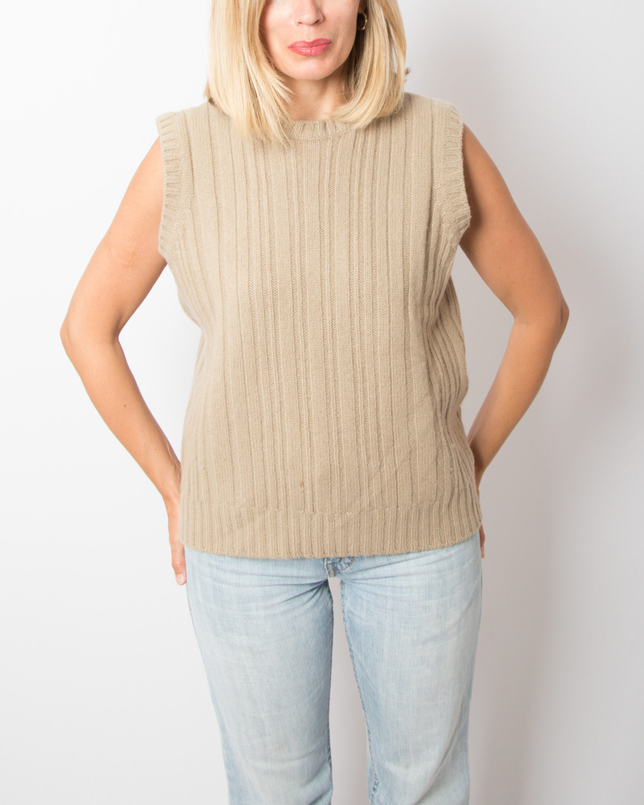 Vintage Benetton Wool Sleeveless Sweater Vintage Benetton Wool Sleeveless Sweater