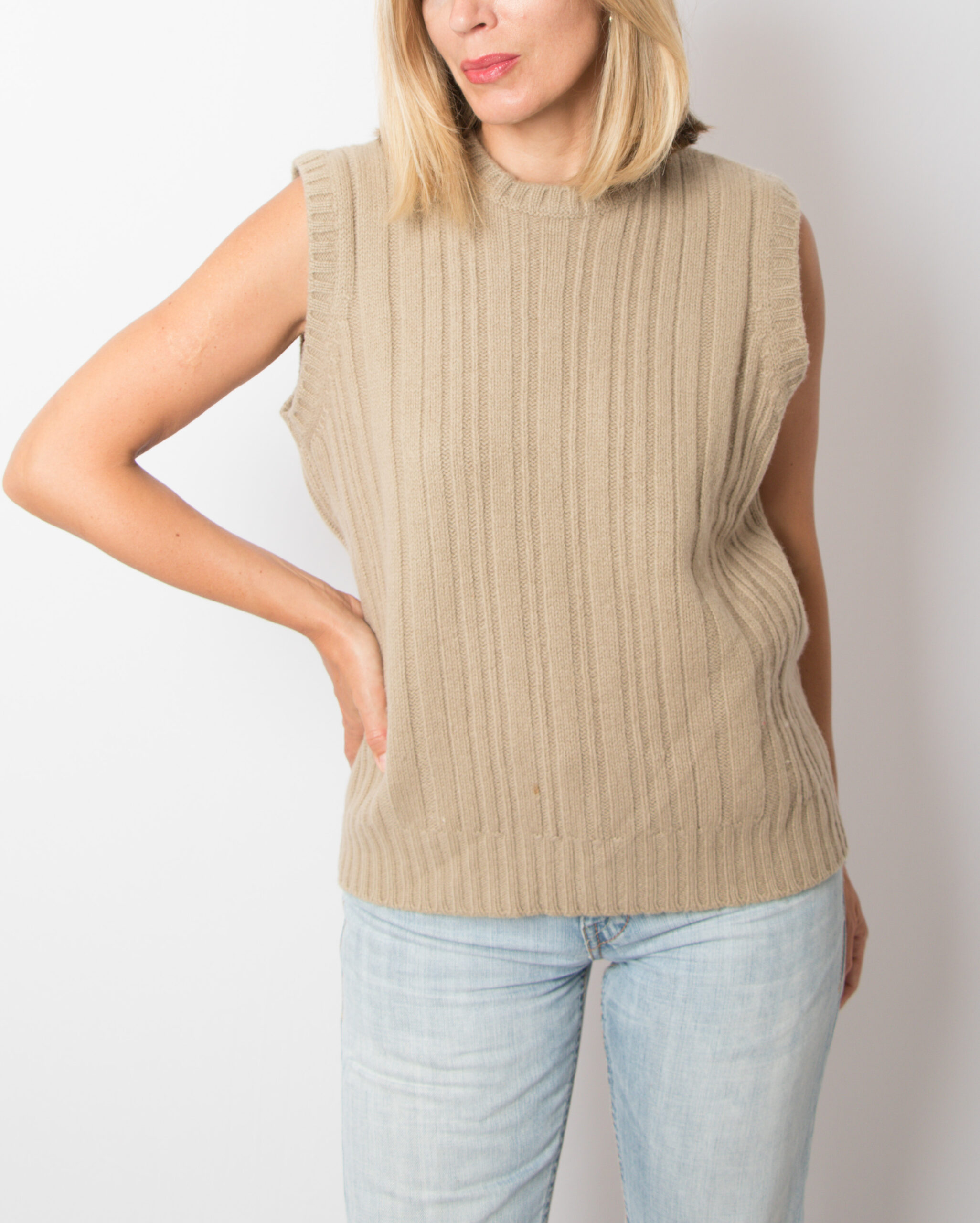 Vintage Benetton Wool Sleeveless Sweater Vintage Benetton Wool Sleeveless Sweater
