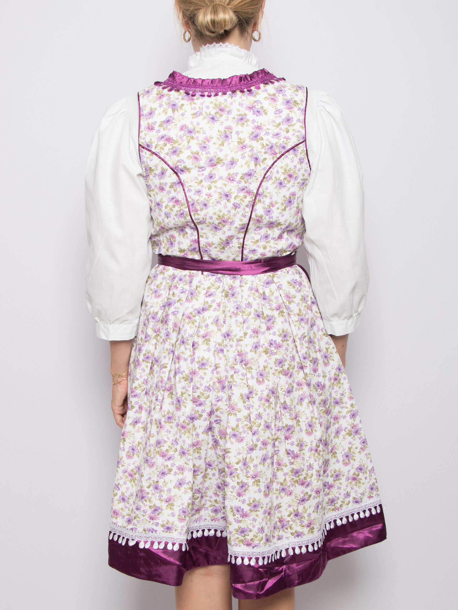 Vintage Lifos Floral Dirndl Dress Vintage Lifos Floral Dirndl Dress - Image 6