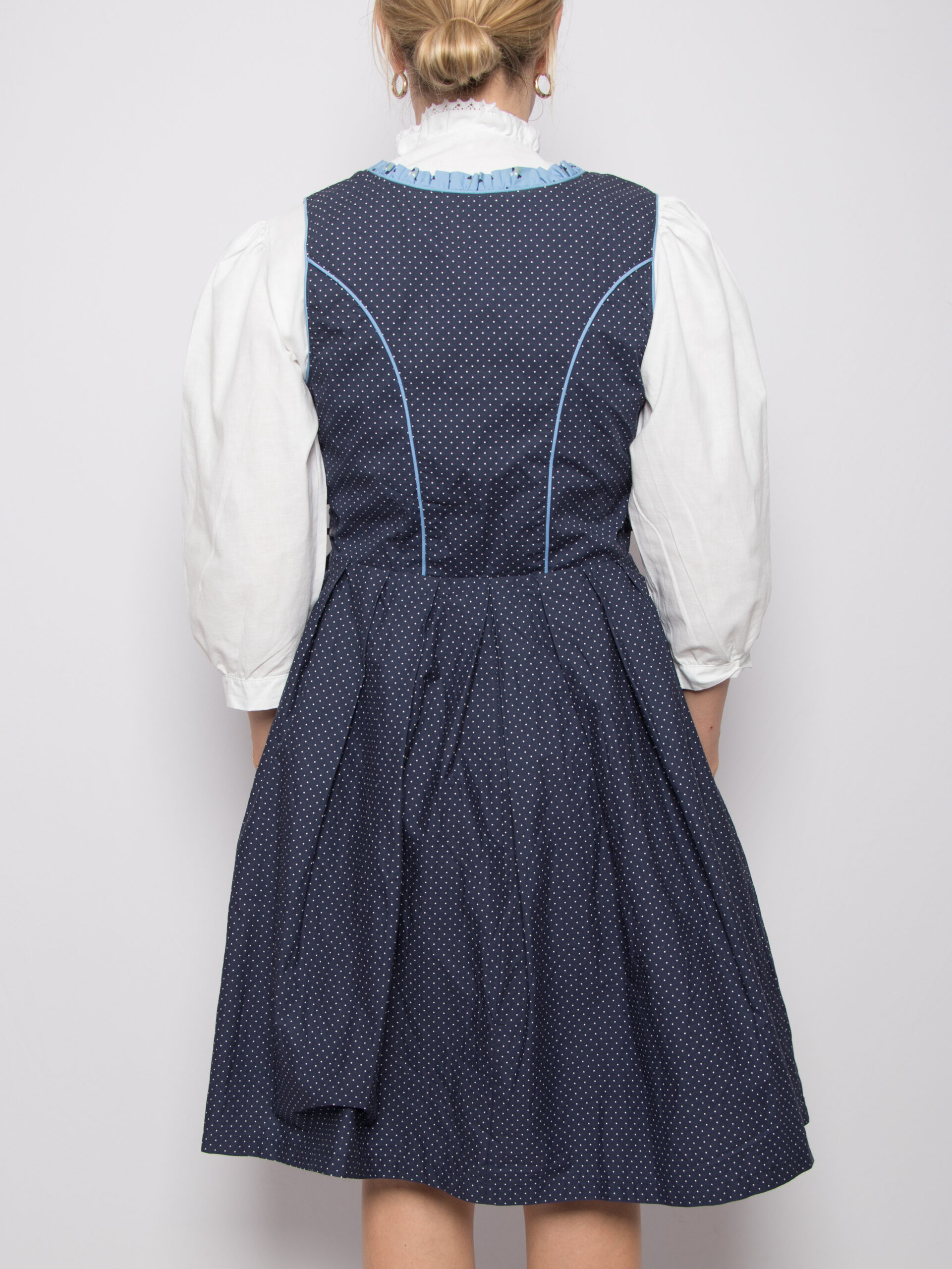 Vintage Polka dot Dirndl Dress Vintage Polka dot Dirndl Dress - Image 4