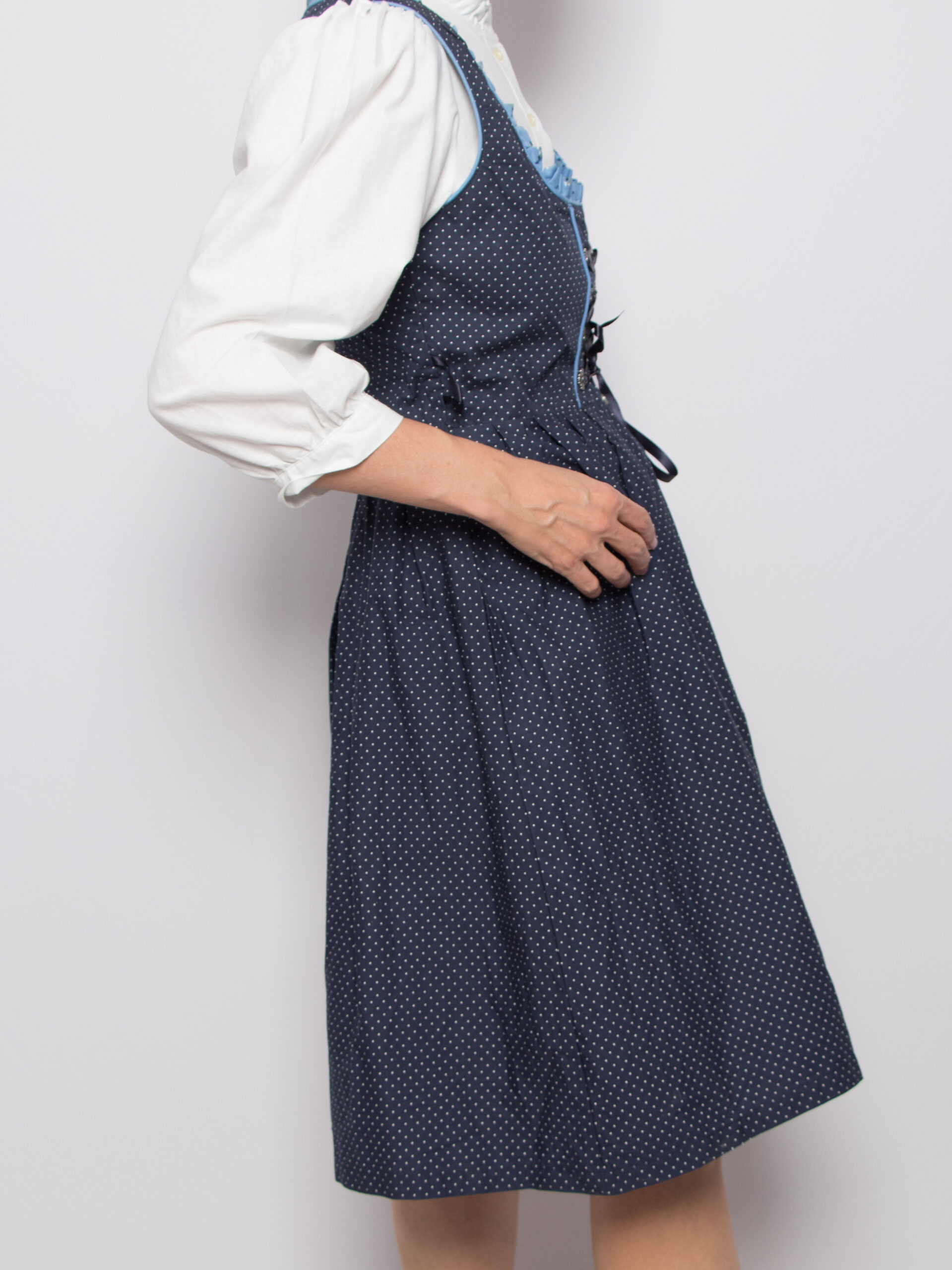 Vintage Polka dot Dirndl Dress Vintage Polka dot Dirndl Dress - Image 5