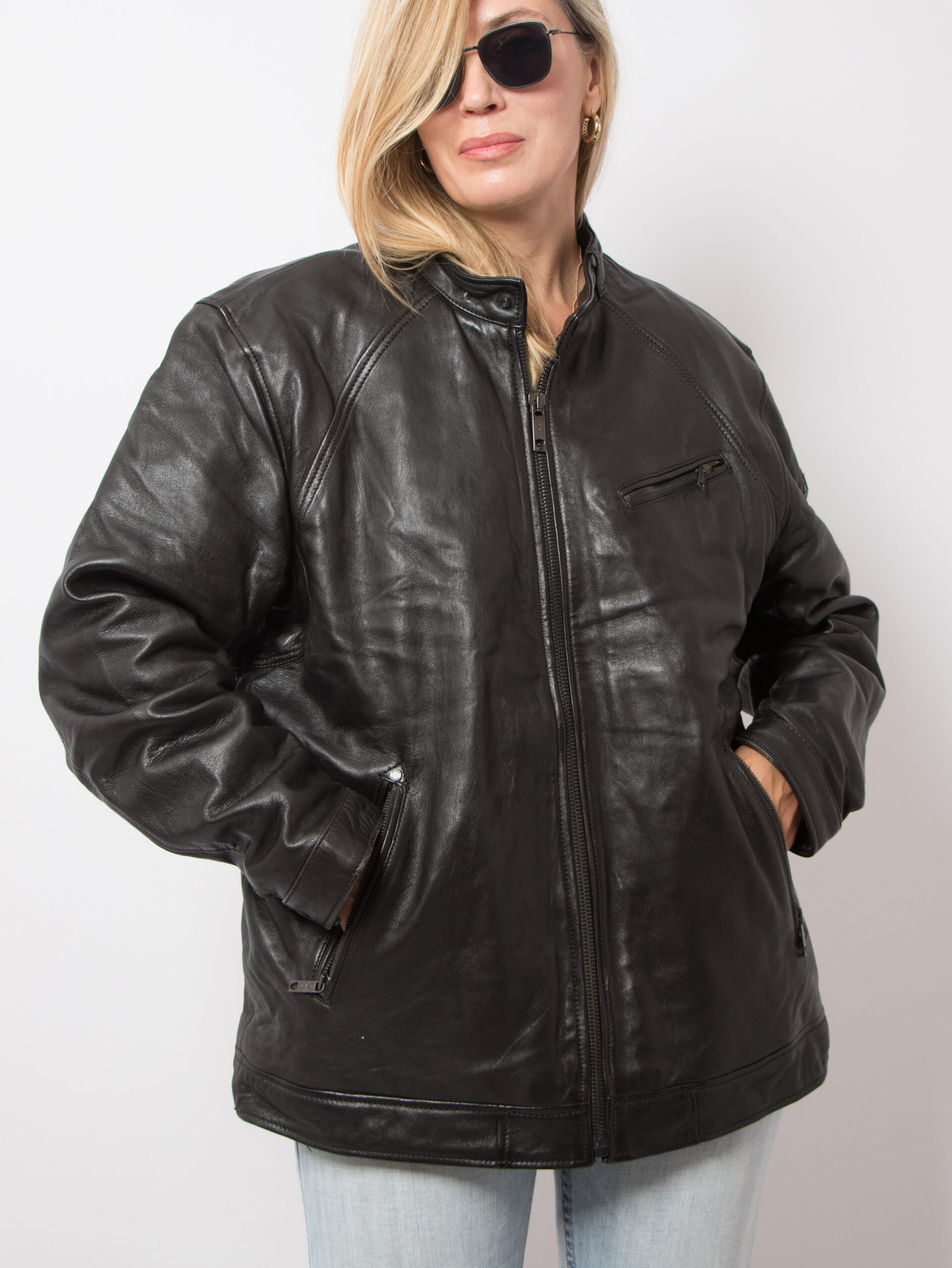 Strellson Real Leather Biker Jacket Strellson Real Leather Biker Jacket - Image 5