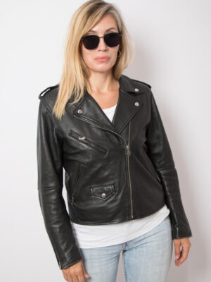 LEVIS Black Leather Jacket