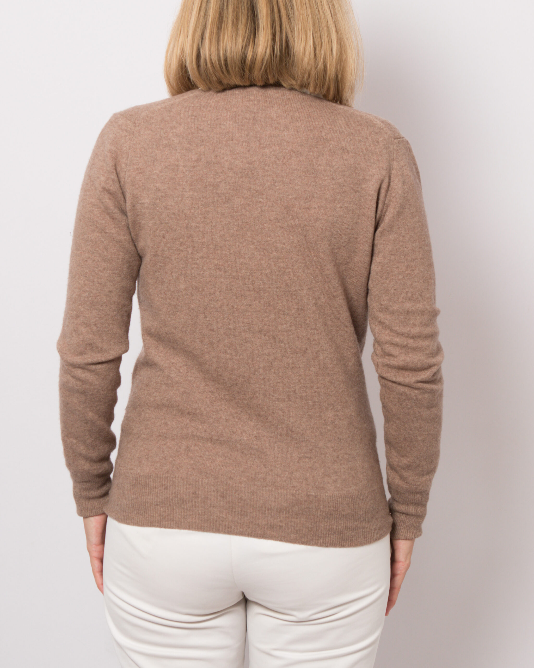 ROBERTO COLLINA Brown Cashmere Sweater ROBERTO COLLINA Brown Cashmere Sweater - Image 3