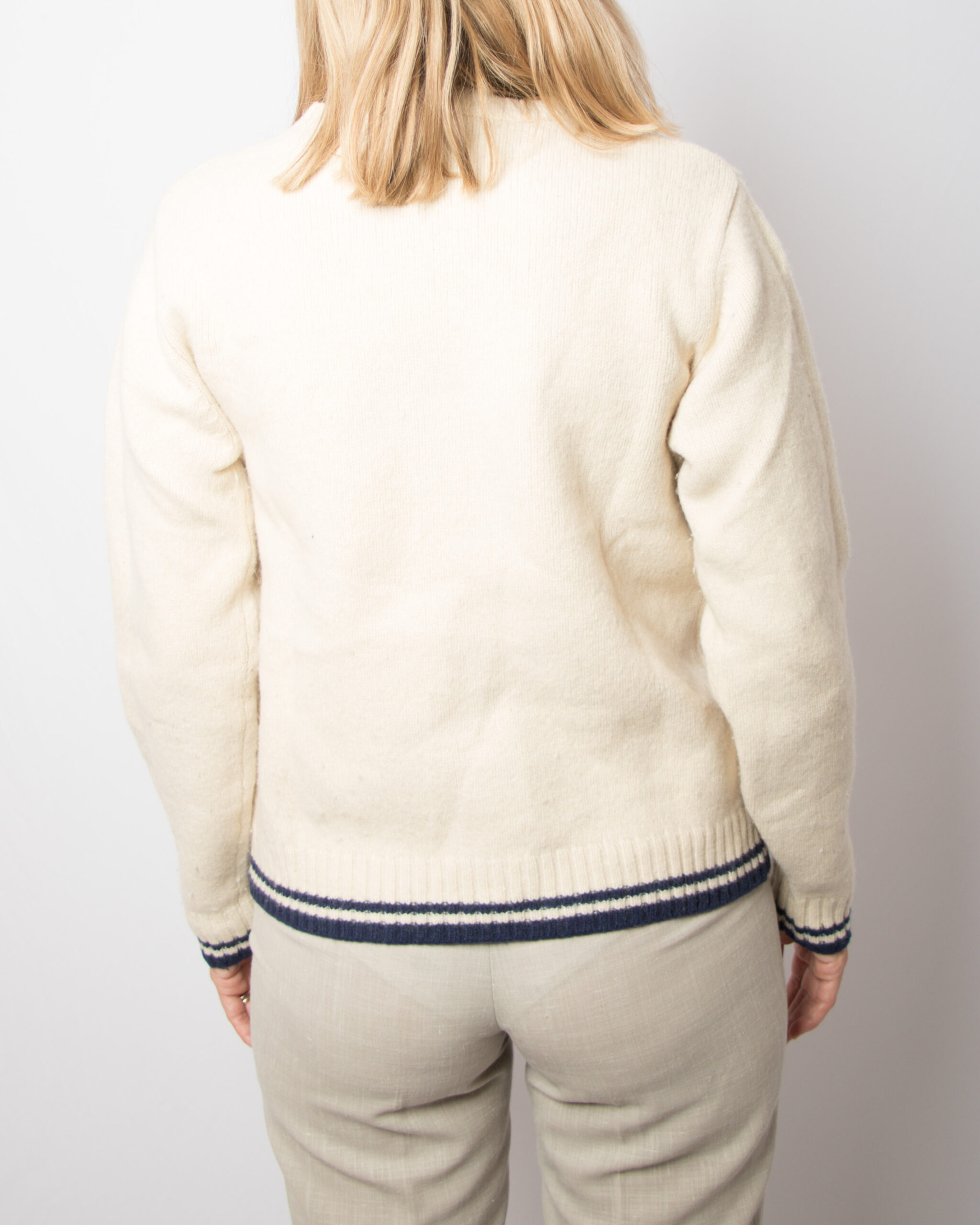 Vintage Woolrich Ivory Wool Sweater Vintage Woolrich Ivory Wool Sweater - Image 4