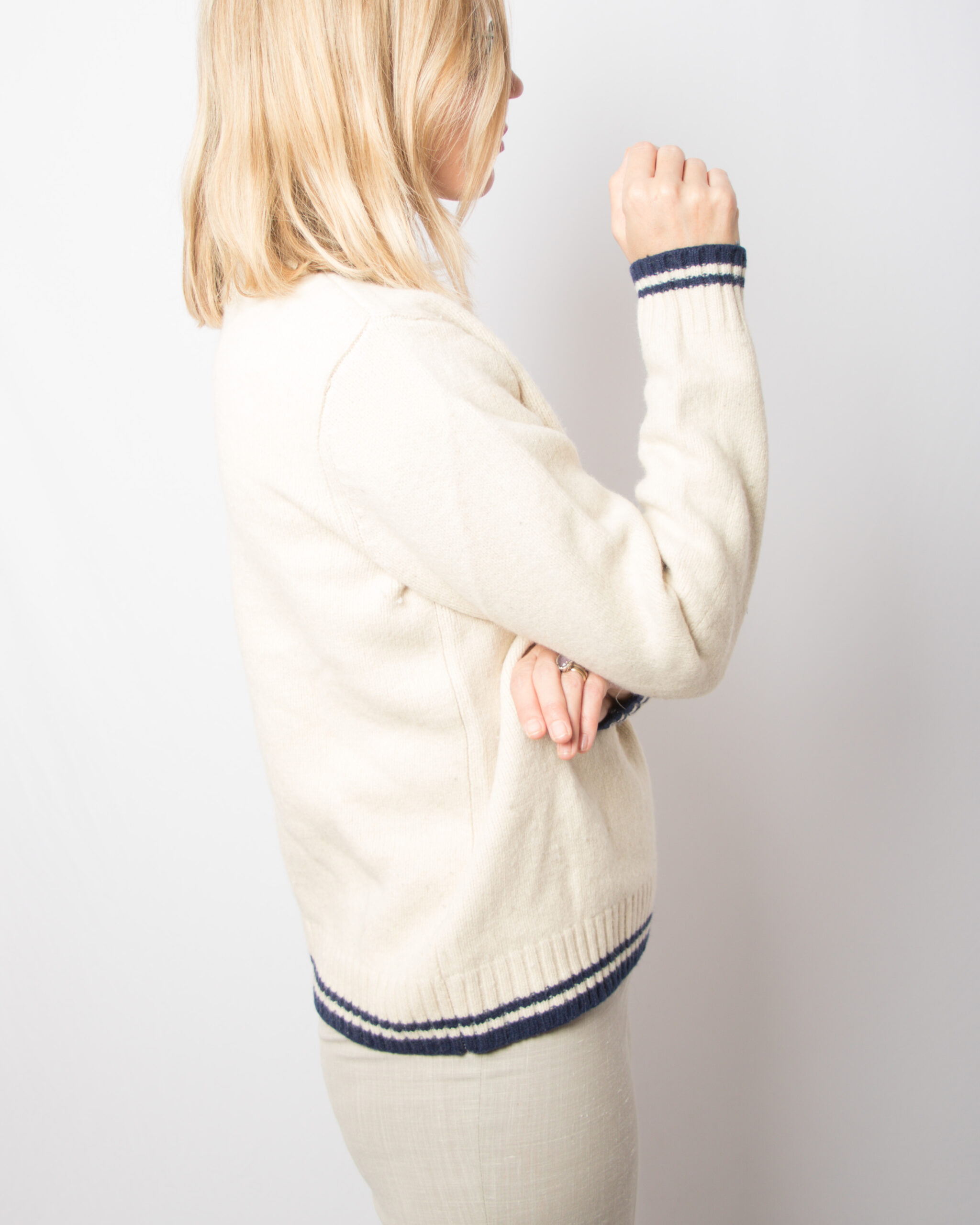 Vintage Woolrich Ivory Wool Sweater Vintage Woolrich Ivory Wool Sweater - Image 5