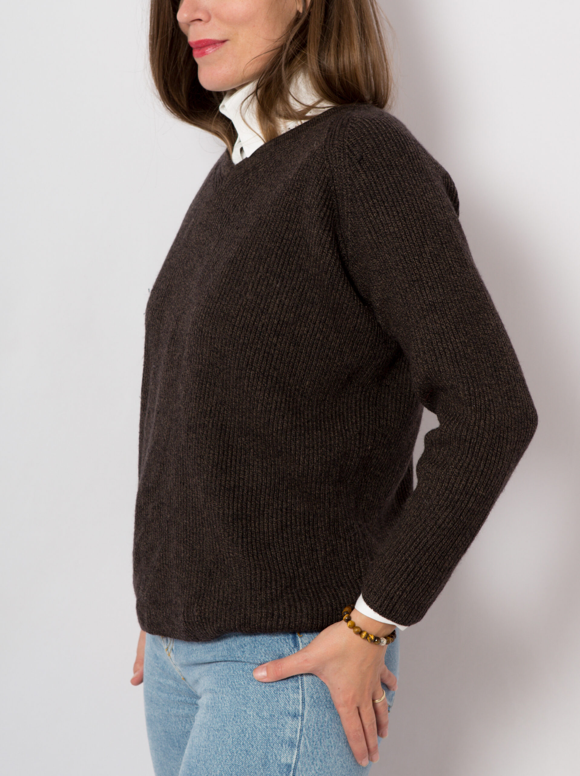 WEEKEND Max Mara Brown Wool Sweater WEEKEND Max Mara Brown Wool Sweater - Image 3