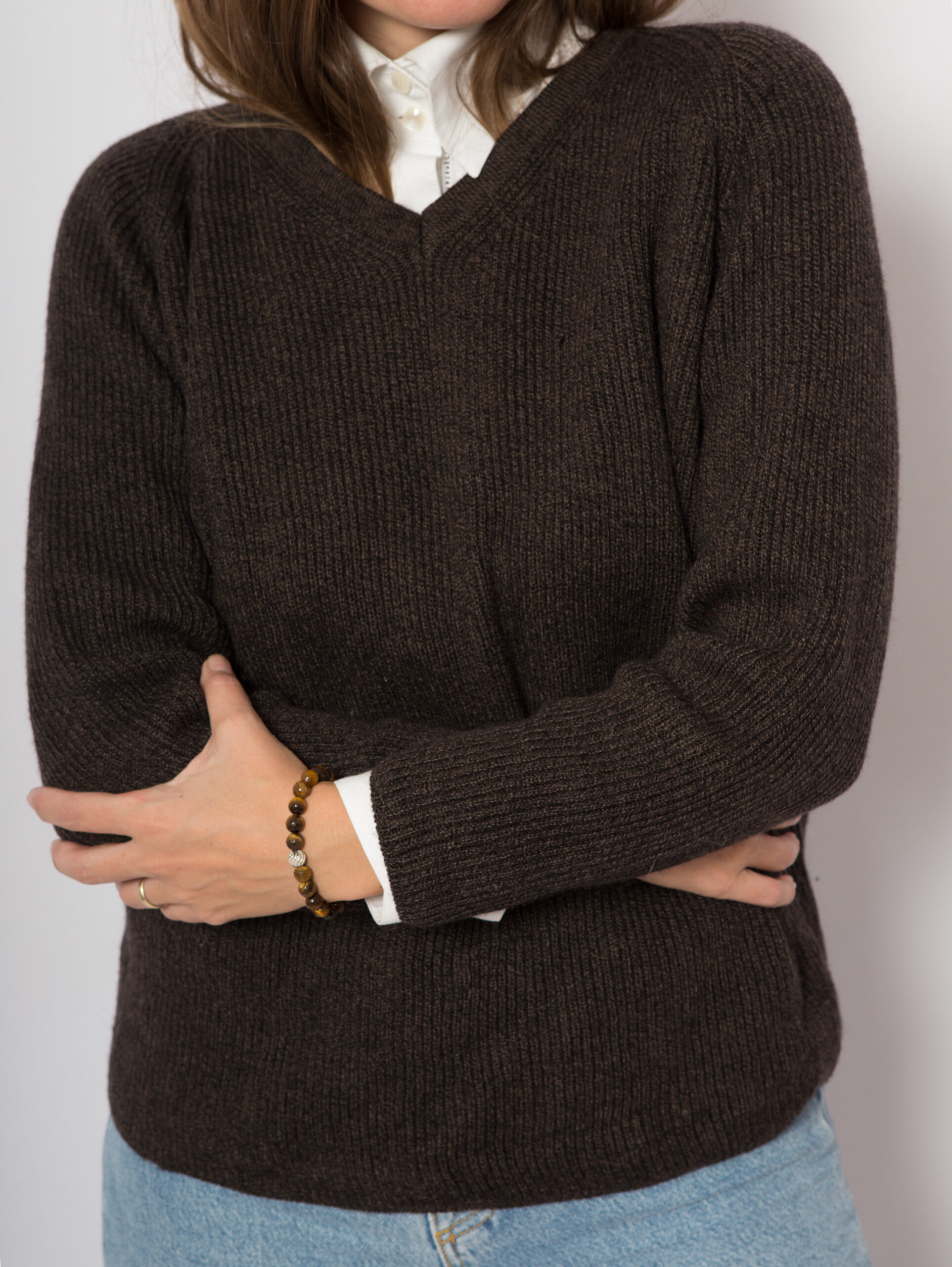 WEEKEND Max Mara Brown Wool Sweater WEEKEND Max Mara Brown Wool Sweater - Image 5
