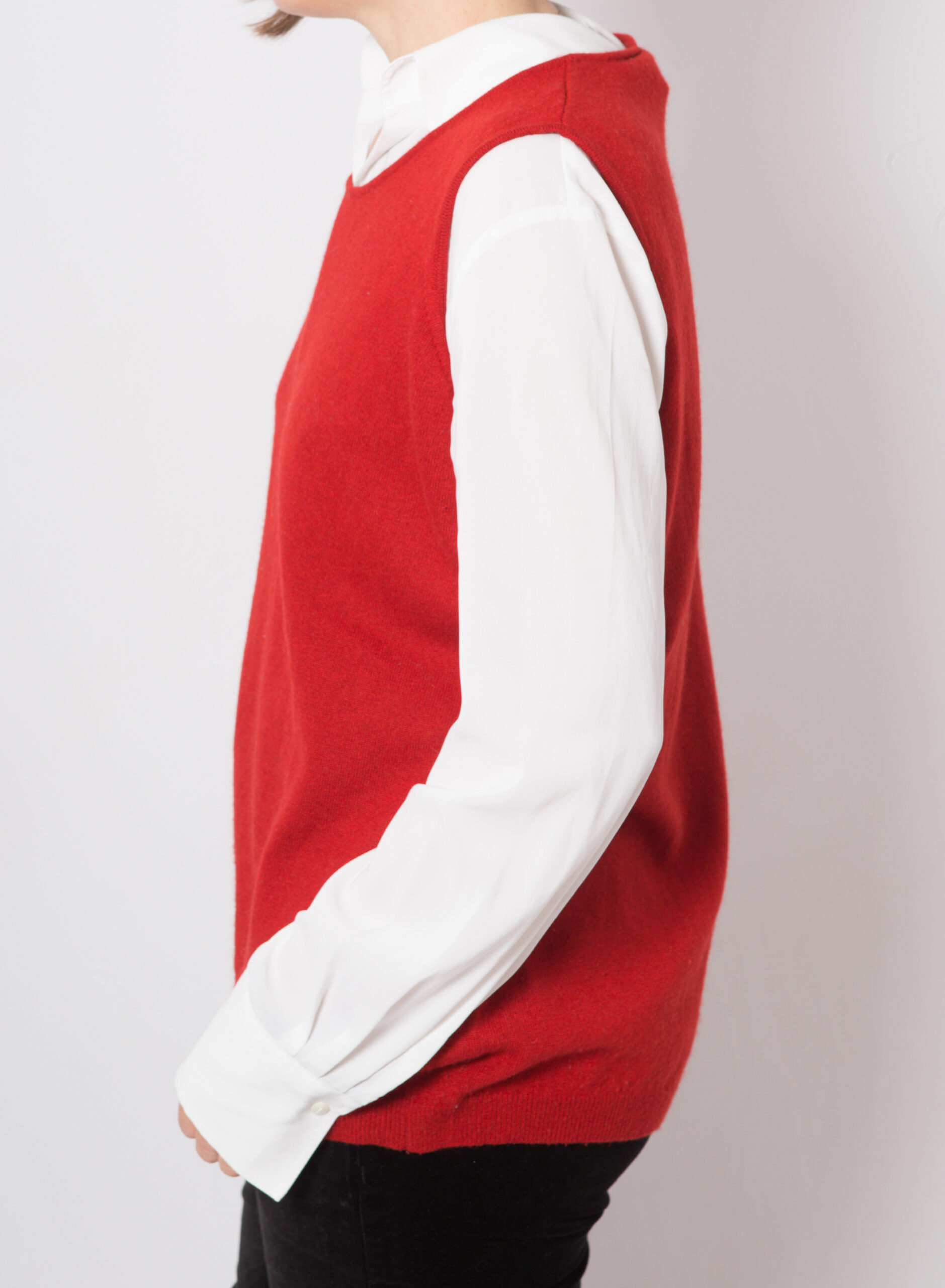 PERSONA Wool Sweater Vest PERSONA Wool Sweater Vest - Image 3