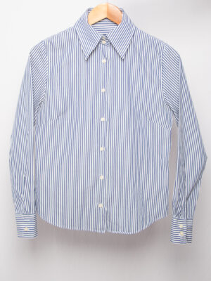 Vintage Womens Cotton Striped Shirt