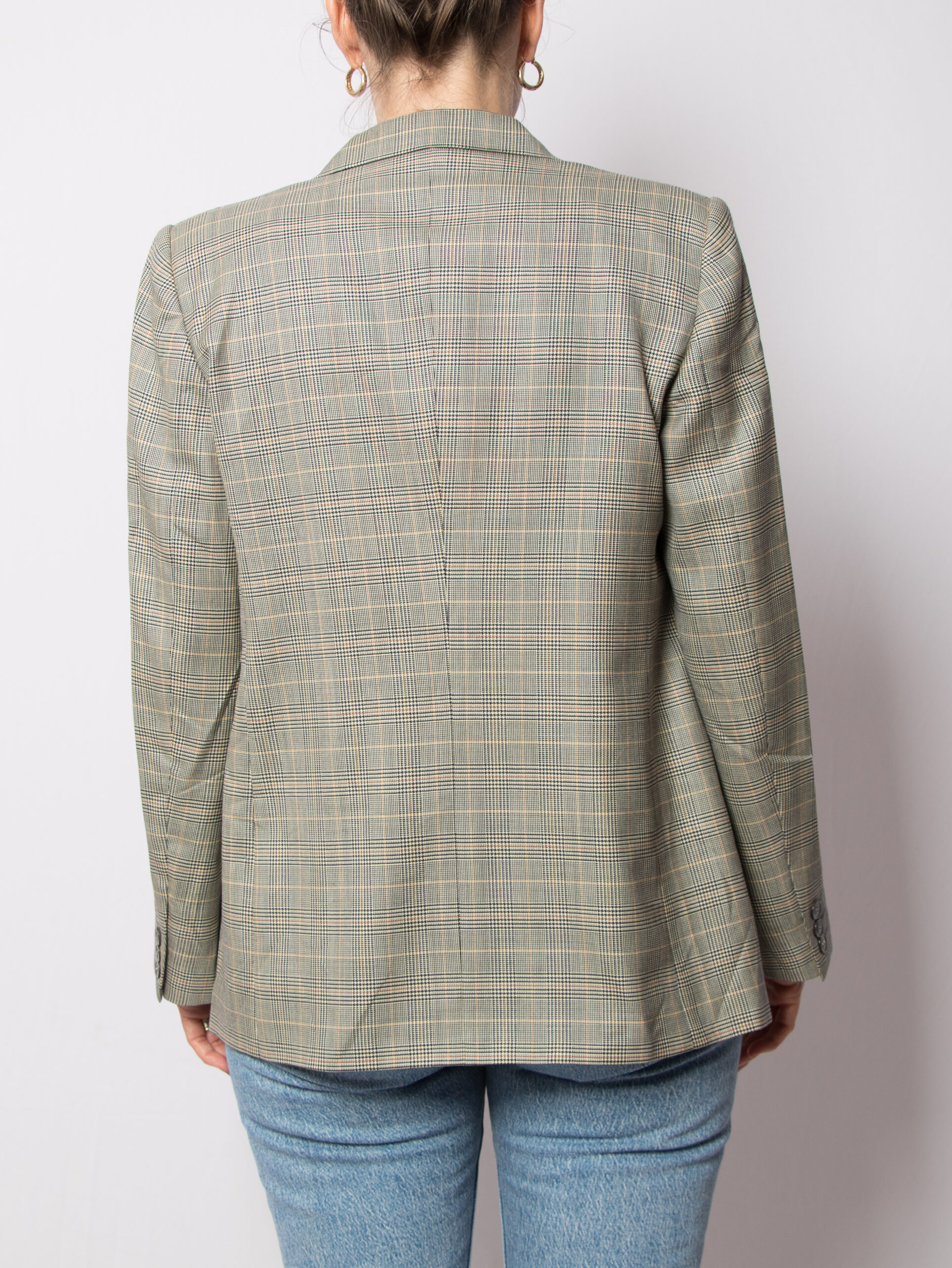 Piero Scabri 90s Plaid Wool Blazer Piero Scabri 90s Plaid Wool Blazer - Image 2