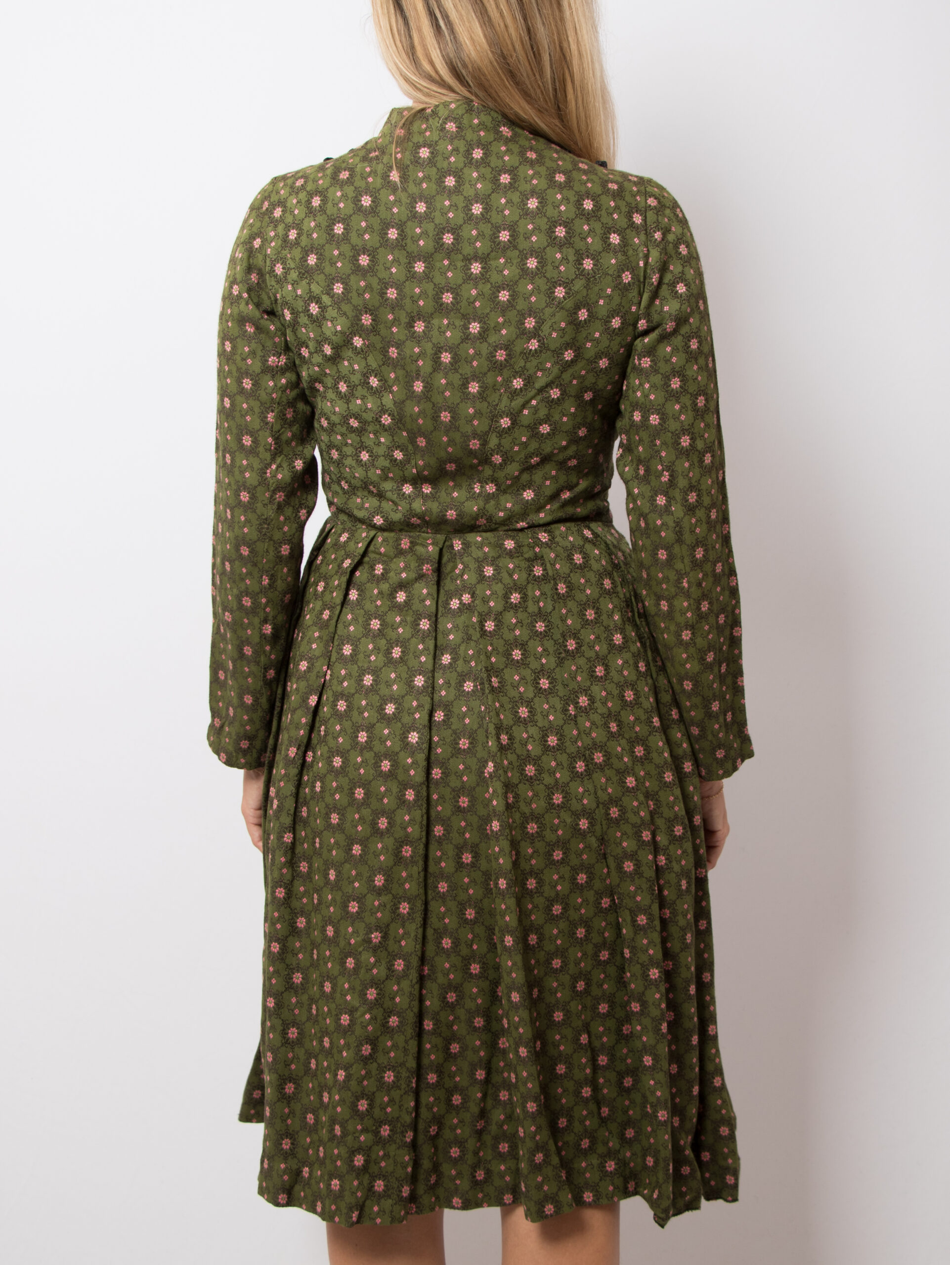 Vintage Long Sleeve Folk Dress Vintage Long Sleeve Folk Dress - Image 3