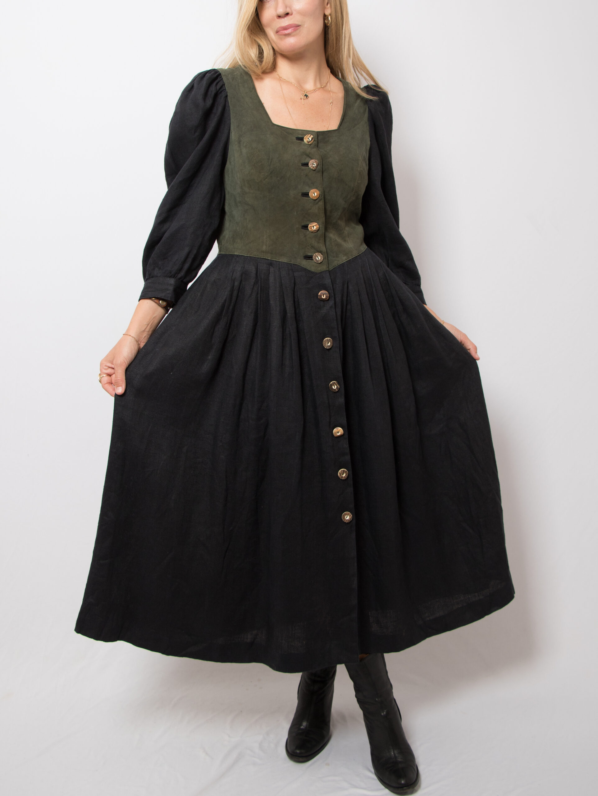 Vintage BERWIN & WOLFF Dirndl Dress Vintage BERWIN & WOLFF Dirndl Dress - Image 5