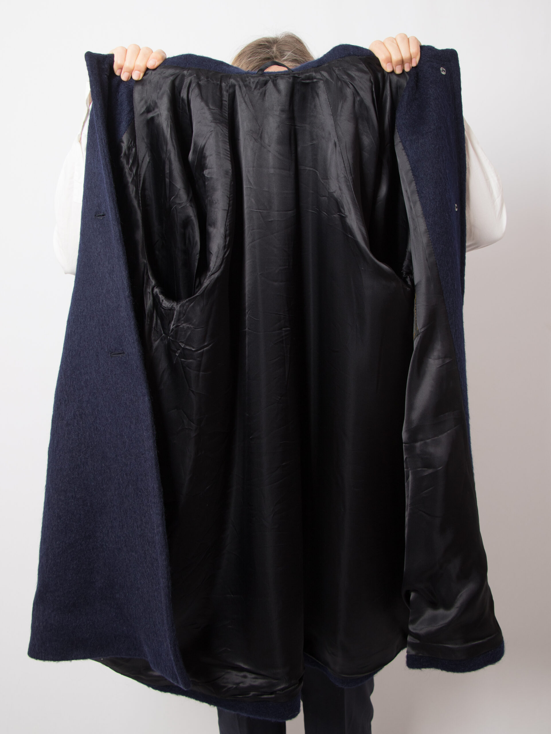 Vintage MERLET Mohair Swing Coat Vintage MERLET Mohair Swing Coat - Image 7