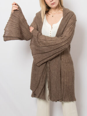 Vintage Dramatic Bell Sleeve Cardigan