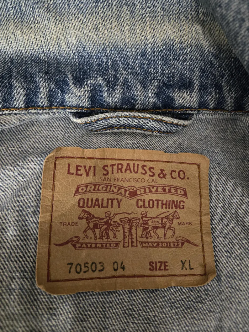 SOLD Levis Denim Jacket SOLD Levis Denim Jacket - Image 5