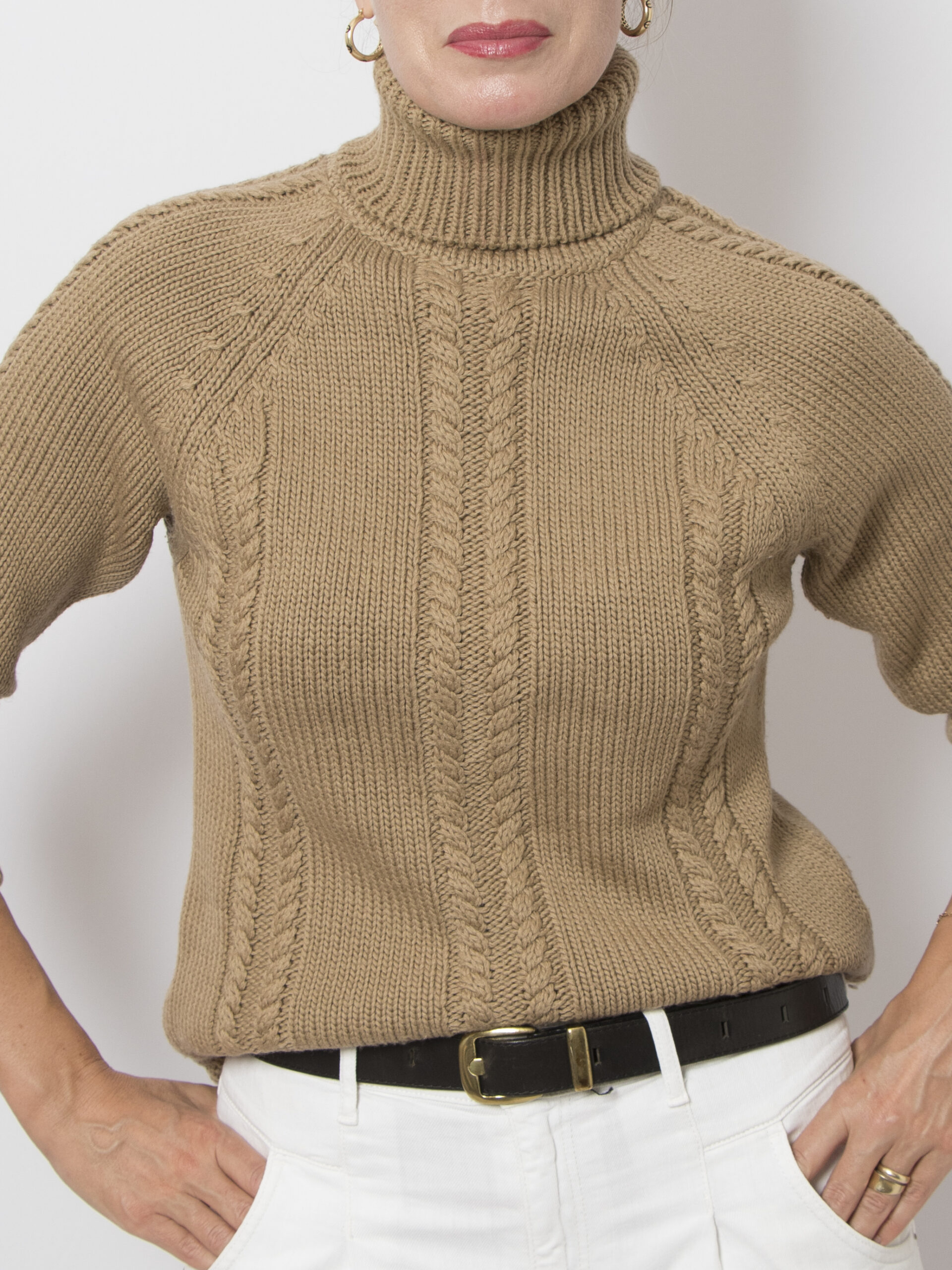 PENNYBLACK Brown Wool Sweater PENNYBLACK Brown Wool Sweater - Image 2