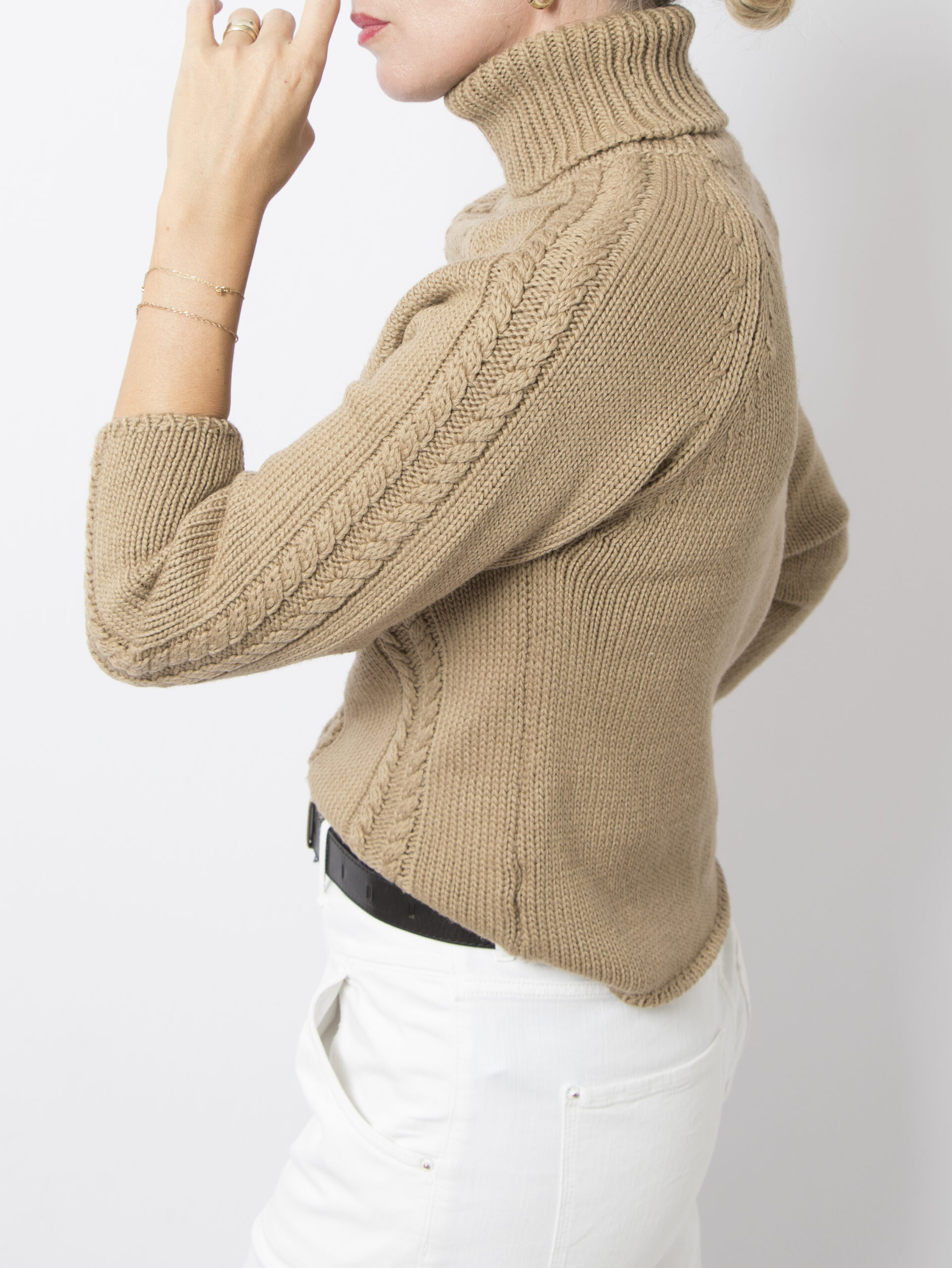 PENNYBLACK Brown Wool Sweater PENNYBLACK Brown Wool Sweater - Image 5