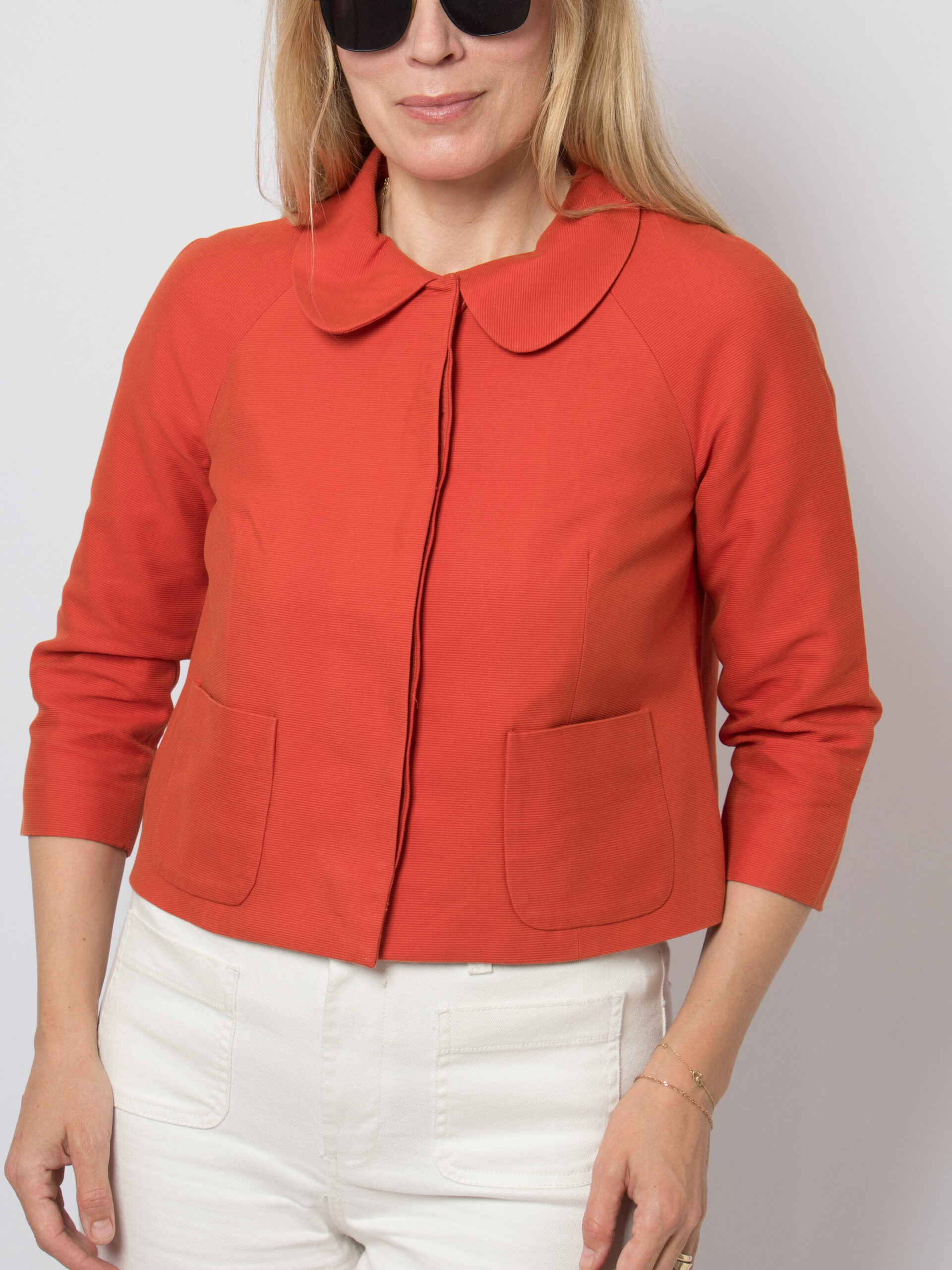 COS Red Cropped Jacket COS Red Cropped Jacket - Image 2