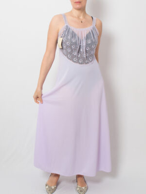 Vintage Long Sheer Nightgown