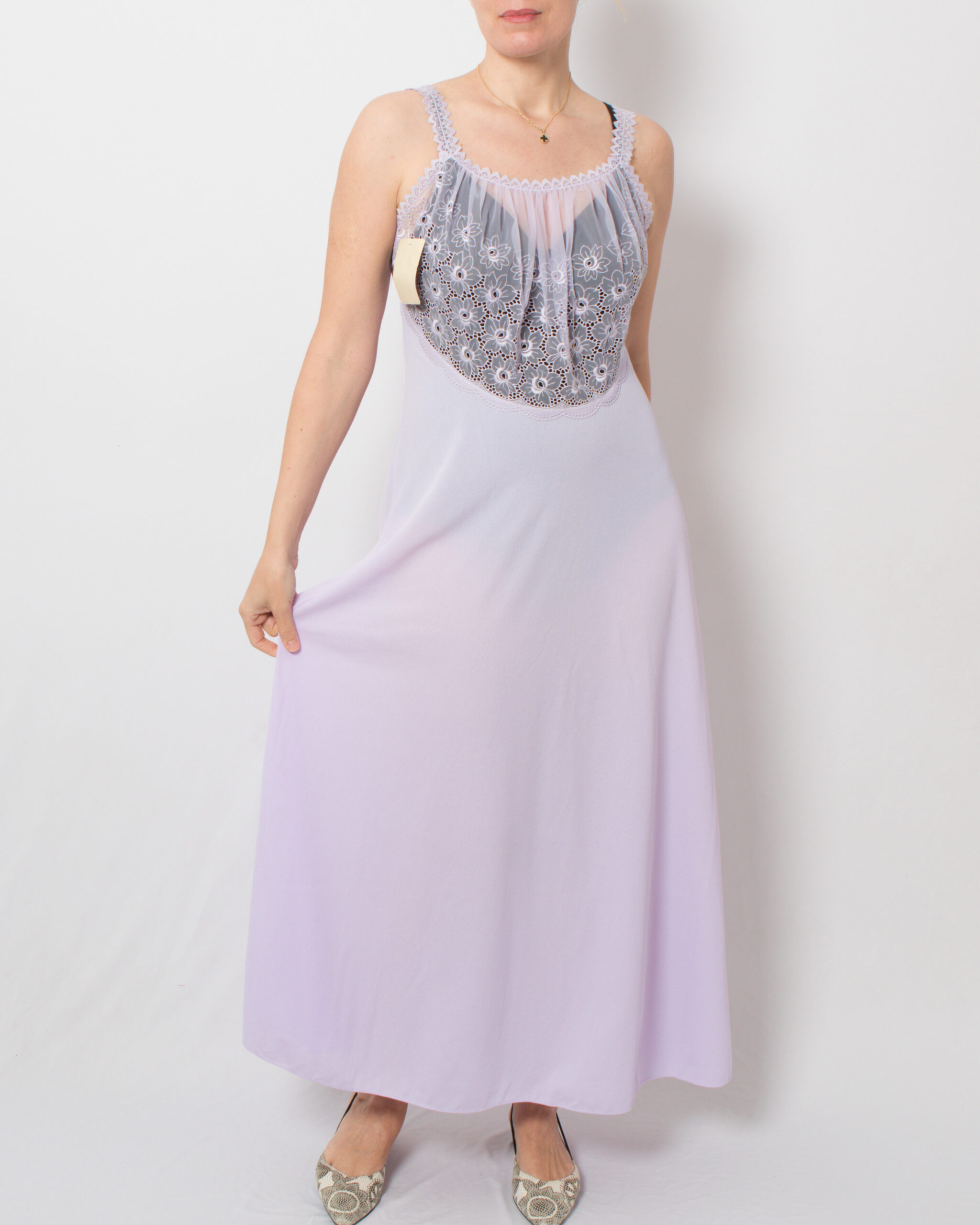 Vintage Long Sheer Nightgown Vintage Long Sheer Nightgown