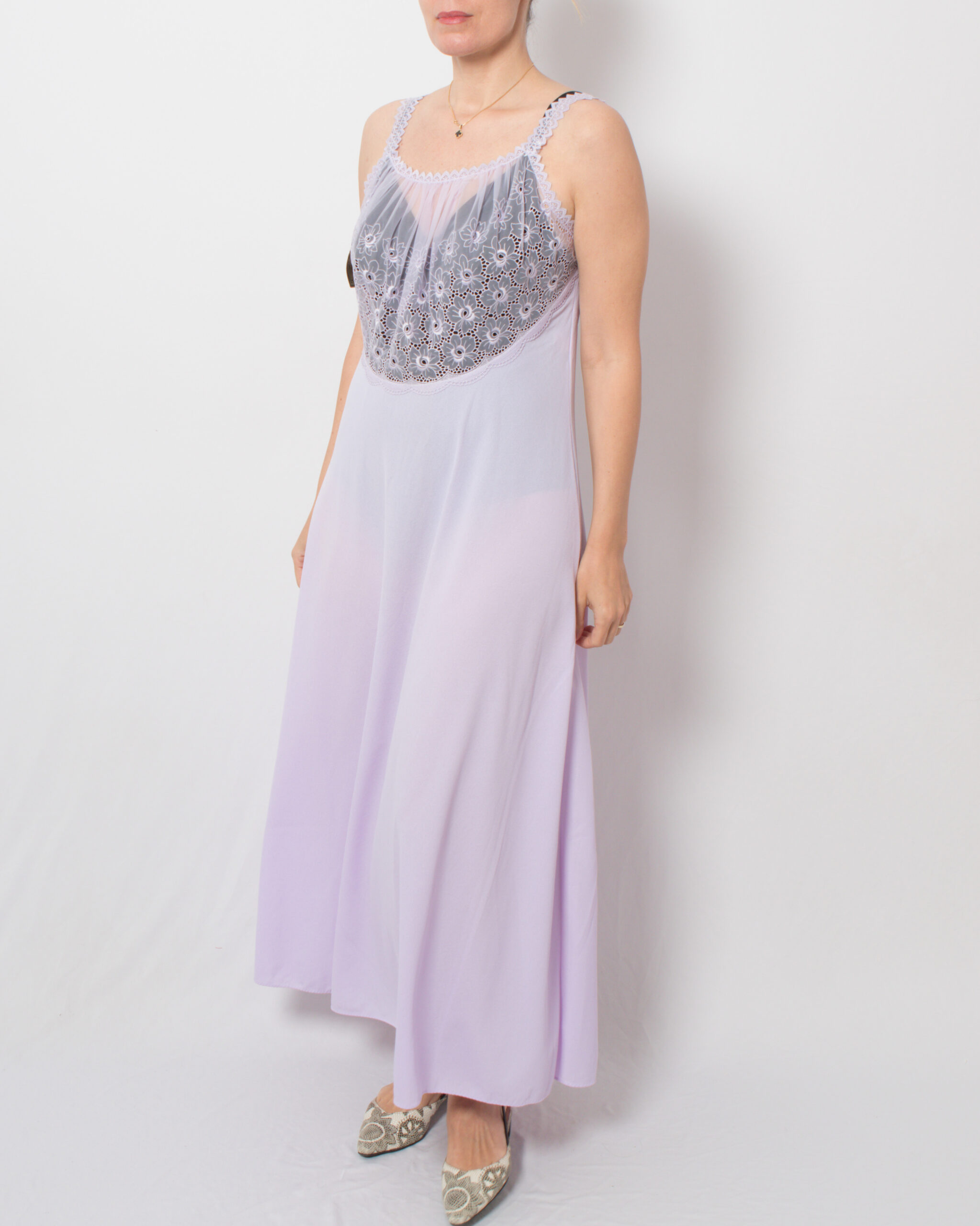 Vintage Long Sheer Nightgown Vintage Long Sheer Nightgown - Image 2