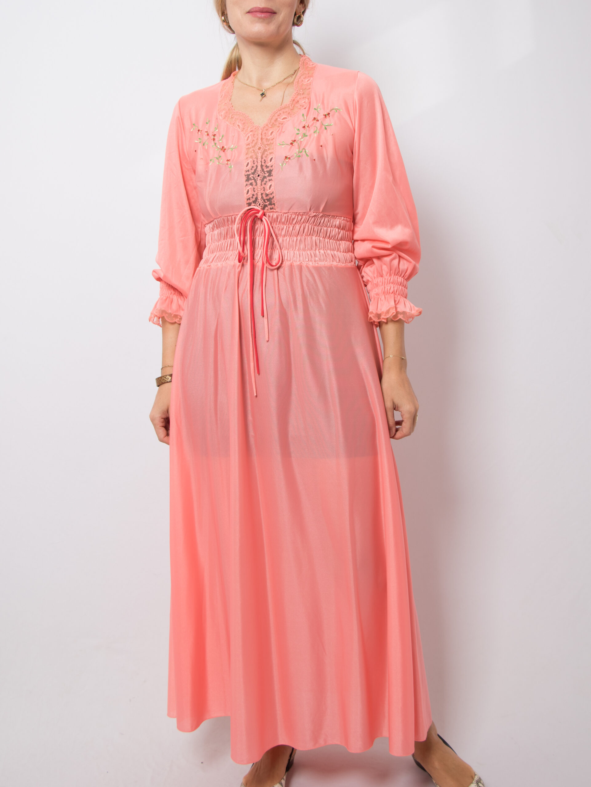 Vintage Maxi Sheer Nightgown Vintage Maxi Sheer Nightgown - Image 2