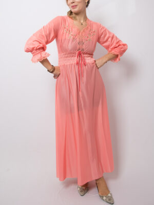 Vintage Maxi Sheer Nightgown