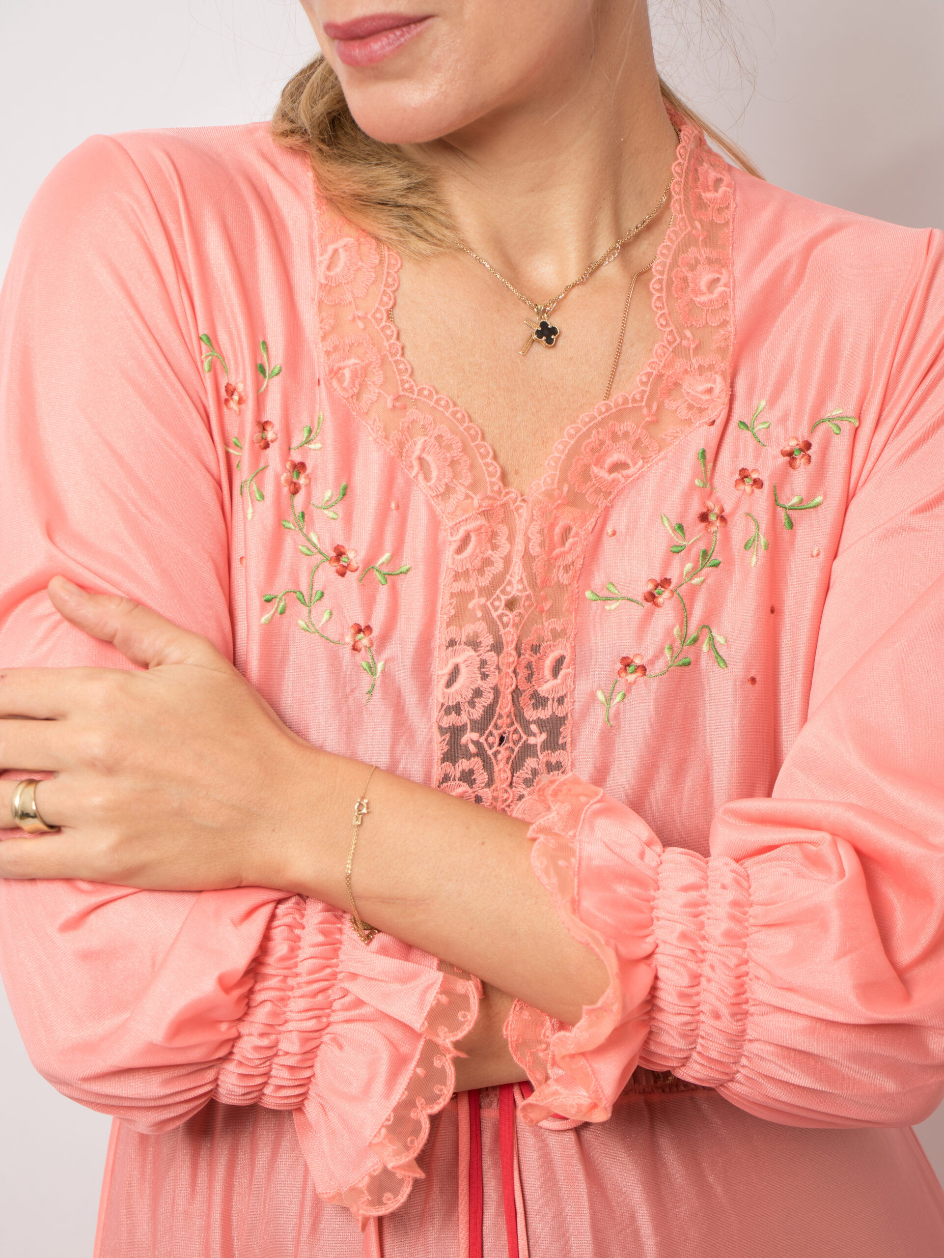 Vintage Maxi Sheer Nightgown Vintage Maxi Sheer Nightgown - Image 6