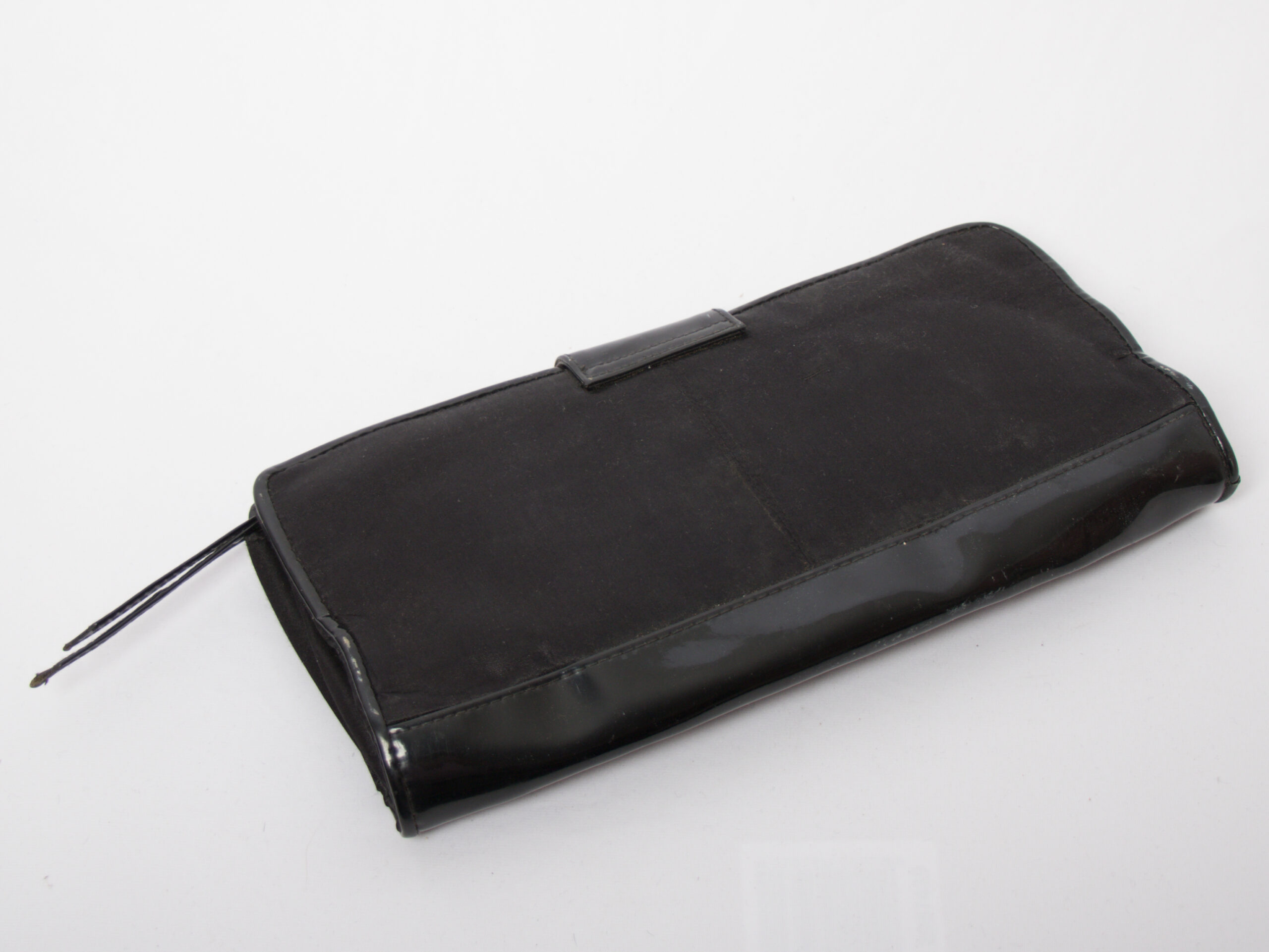 Vintage Black Envelope Clutch by Barrots Vintage Black Envelope Clutch by Barrots - Image 6