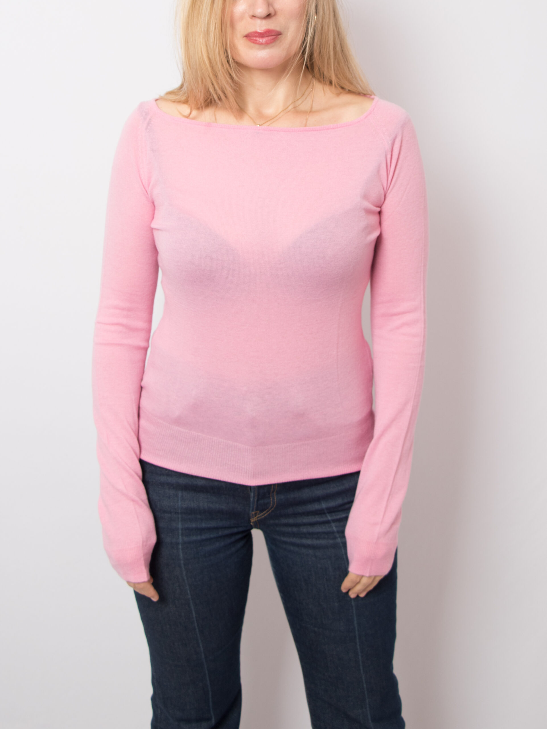 Vintage Pink Cashmere Sweater XXL Vintage Pink Cashmere Sweater XXL - Image 2