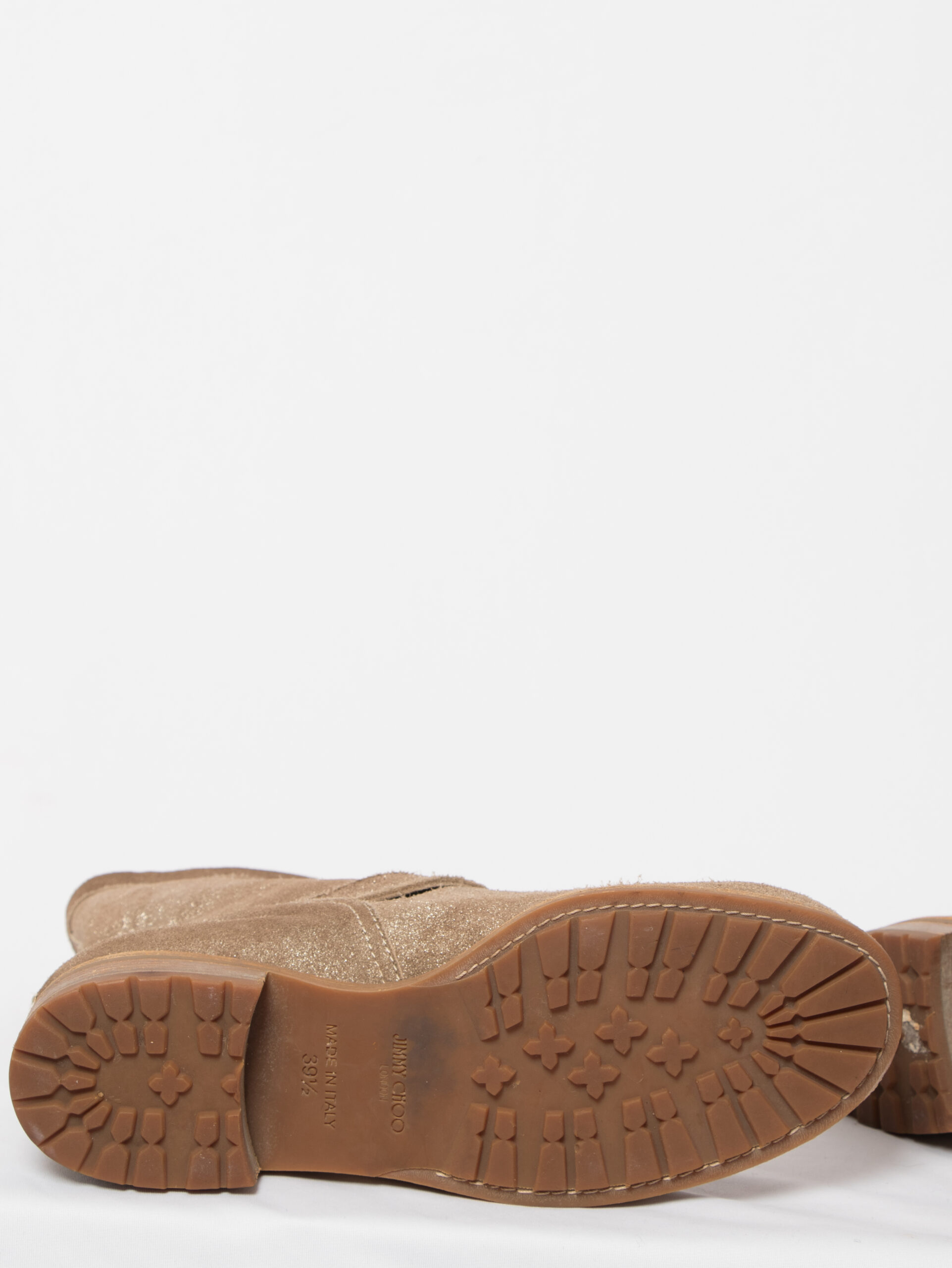 Jimmy Choo Golden Leather Ankle Boots Jimmy Choo Golden Leather Ankle Boots - Image 12